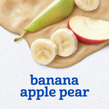 Gerber 2Nd Foods Bananas With Apples & Pears, 4 Ounce Tubs, 2 Count (Pack Of 8)