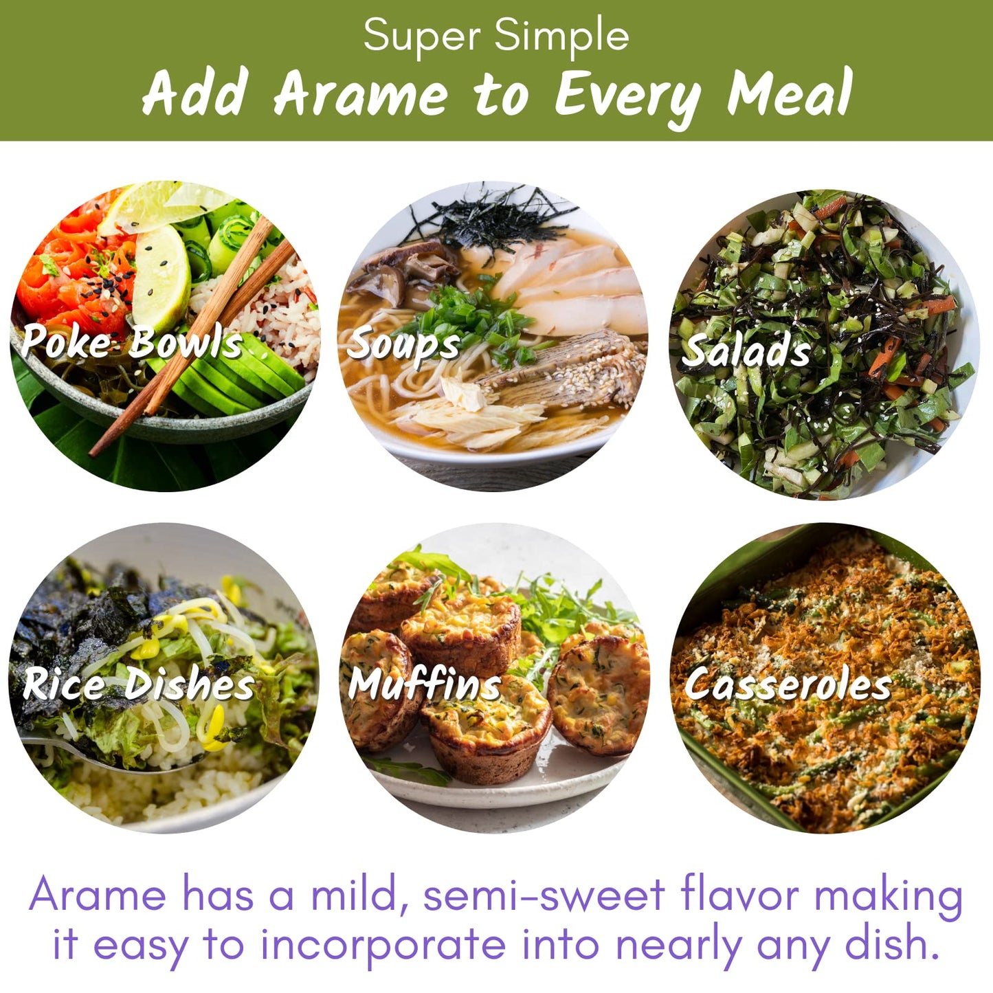 Emerald Cove Arame (Dried Seaweed), 35-Ounce Bag