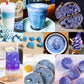 oko-oko Blue Matcha Butterfly Pea Powder 8 Oz - 100% Natural, Organic Vegan Food Coloring