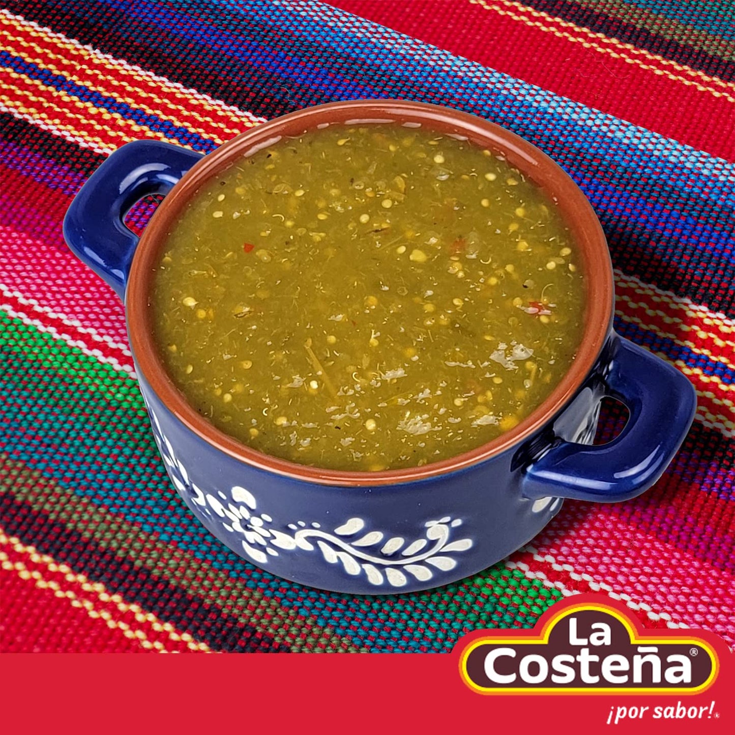 La Costeña Green Salsa Verde - Mild Tomatillo Salsa Verde - Tomatillo Sauce For Mexican Food, Green Enchilada Sauce, Guacamole Seasoning, Fajita, Street Taco Seasoning - 7.8Oz, 24 Pack Cans