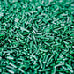 Sweet Evas Shimmer Pearlized Green Sprinkles-Jimmies,Cupcakes,Cookies,Cakes,Decorating,Baking,Topper,Nut Free, Gluten Free, Soy