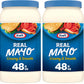 Kraft Mayo Real Mayonnaise (48 oz Jar) (Pack of 2)