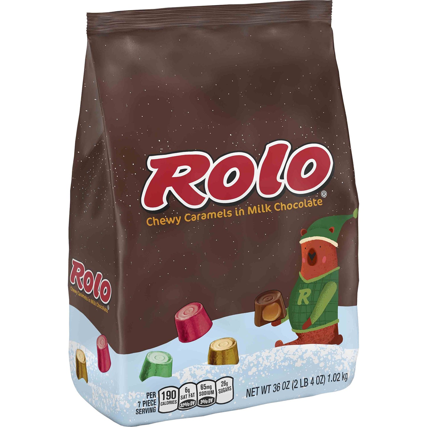 Rolo Chewy Caramels In Milk Chocolate, 36 Ounce