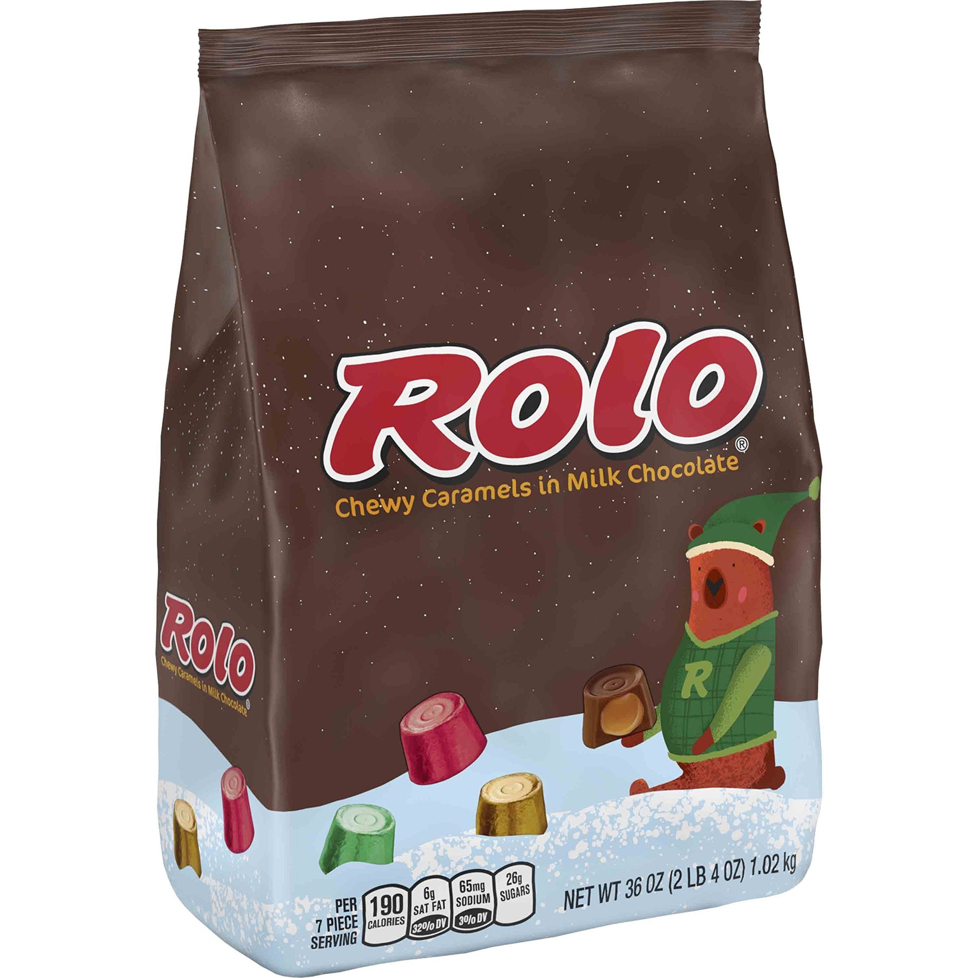 Rolo Chewy Caramels In Milk Chocolate, 36 Ounce