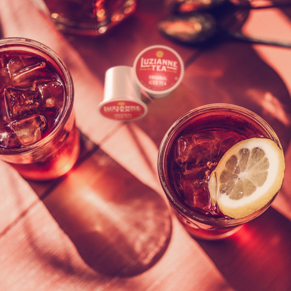 Luzianne Sweet Iced Tea, Single Serve K-Cup Pods, 12 Count