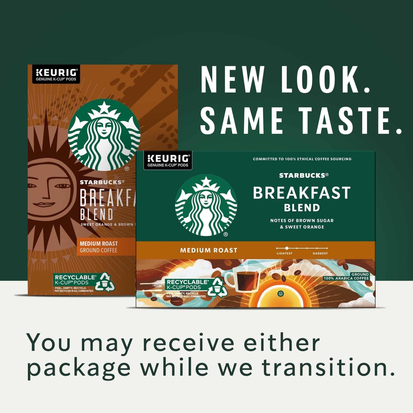 Starbucks K-Cup Coffee Pods Variety Pack for Keurig - 96 Pods (4 Boxes) - Black Variety - Model SonBai