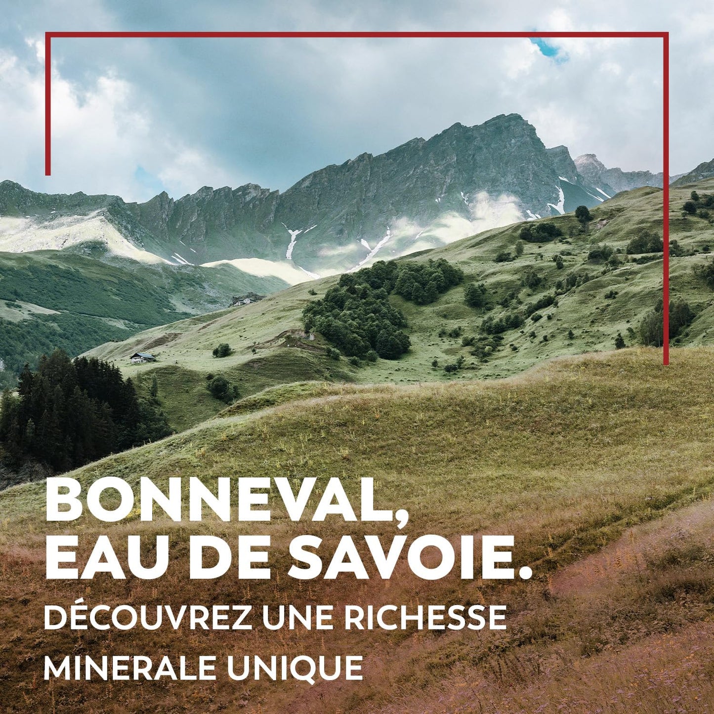 BONNEVAL - Natural Sparkling Water - 100% Pure Mineral Water from the French Alps - Naturally Filtered for 2000 Years - Rich in
