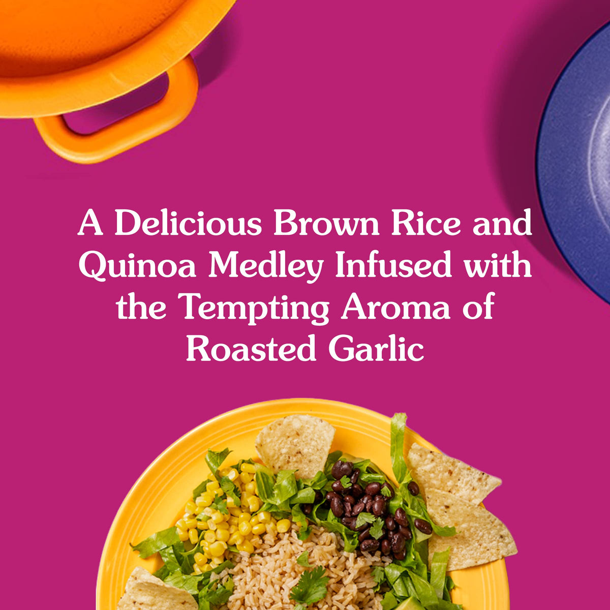 BENS ORIGINAL Ready Rice Whole Grain Medley Quinoa and Brown Flavored Rice, Easy Dinner Side, 8.5 oz Pouch (Pack of 12)
