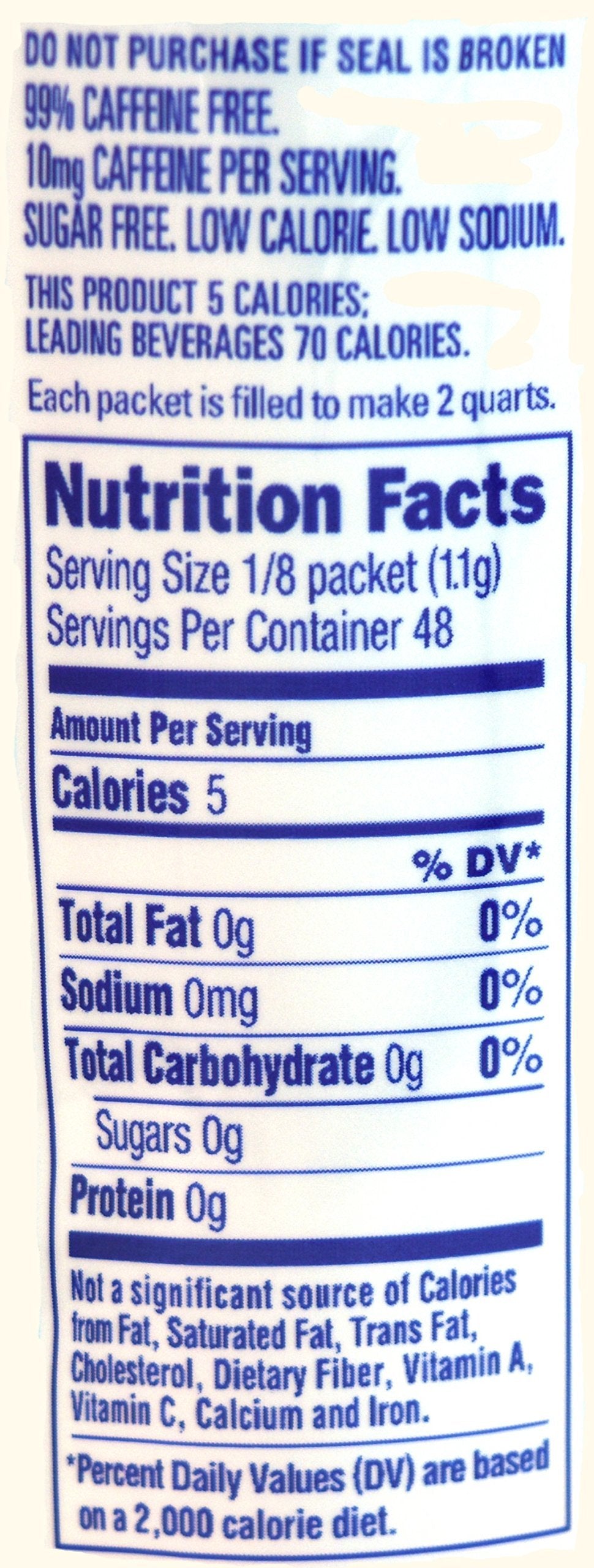 Crystal Light Raspberry Tea, Made With Black Tea, (12-Quart) 1.6-Ounce Canisters (Pack Of 6)