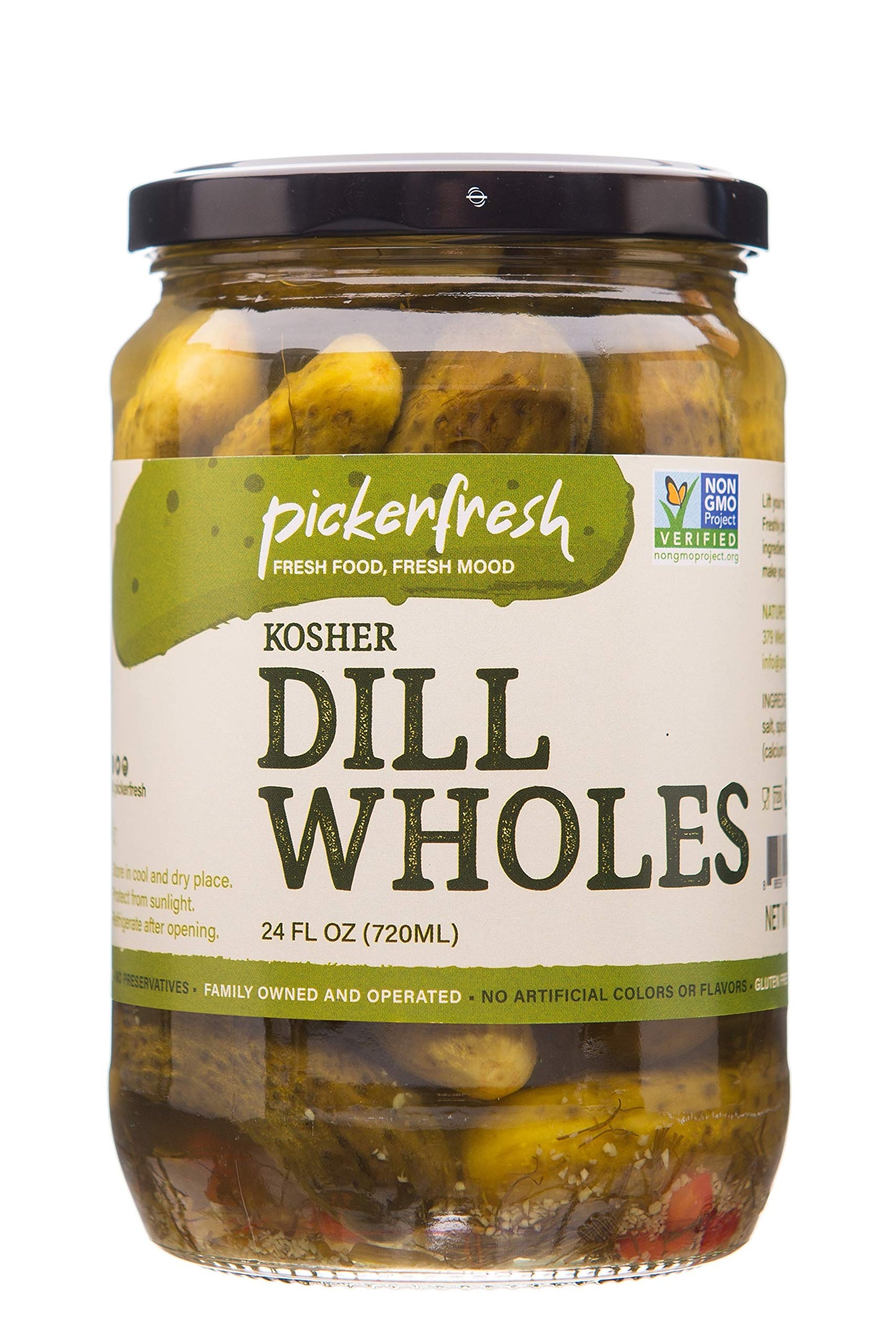 Pickerfresh - Dill Kosher Whole - Case Of 6-24 Oz