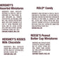 HERSHEYS  REESES and ROLO Assorted Chocolate Flavored  Christmas Candy Bulk Bag  34.2 oz