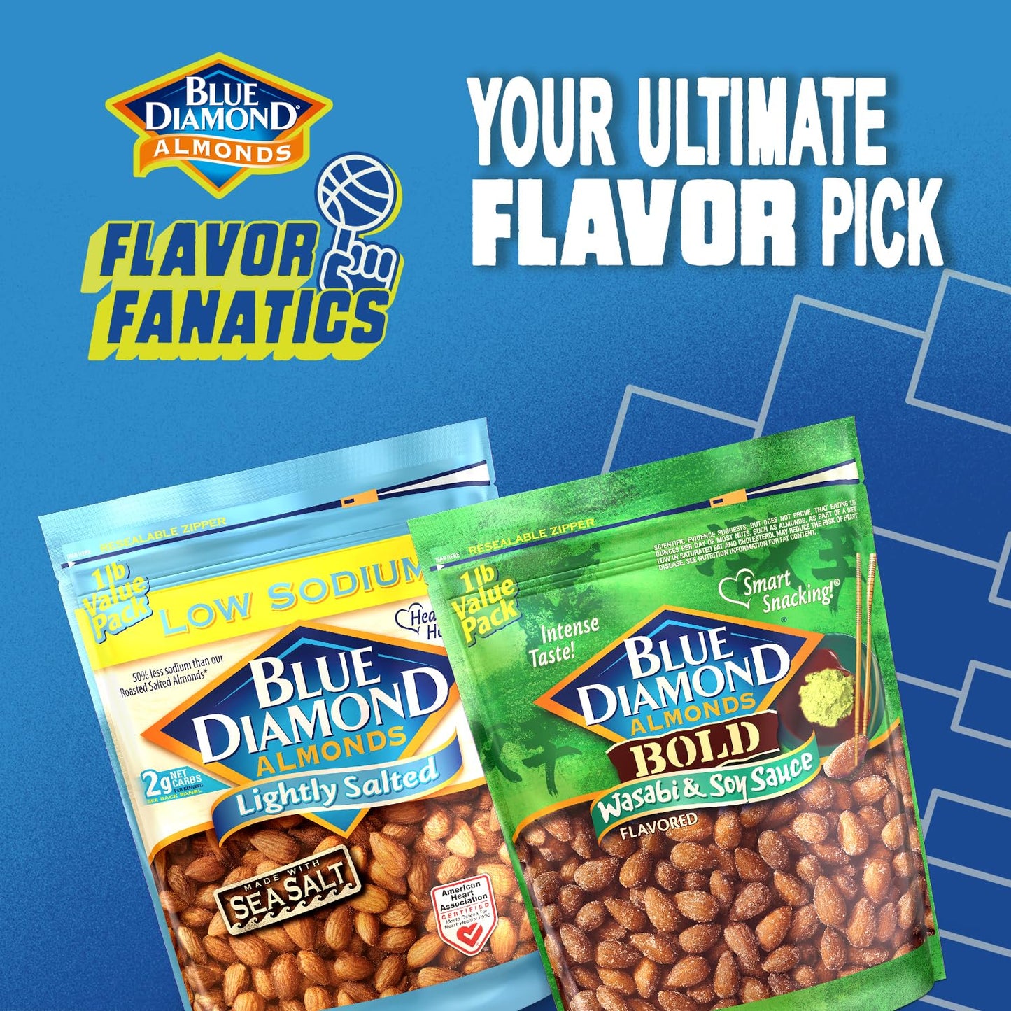 Blue Diamond Almonds, Bold Salt 'N Vinegar, 6 Ounce