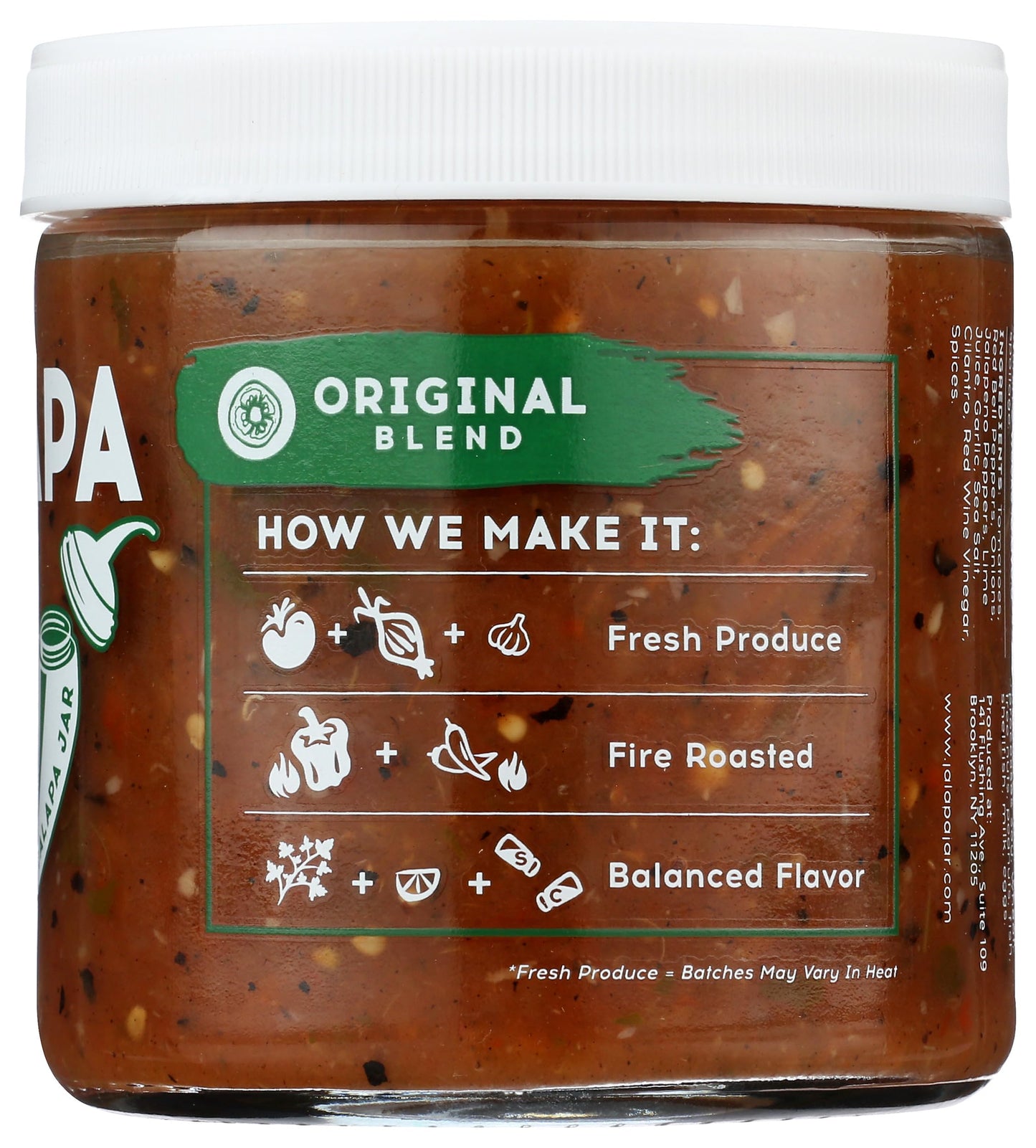 Jalapa Jar Mild Original Blend Salsa, 16 Oz