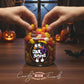 Jar O Goodies - Holiday Treats, Christmas Stocking Stuffers, Autumn Mix Jelly Beans Gift Set, Original Chewy Candies (6 Ounce,