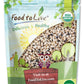 Food To Live Organic Black-Eyed Peas, 5 Pounds – Raw Dried Cow Peas, Non-Gmo, Kosher, Bulk Beans, Product Of The Usa