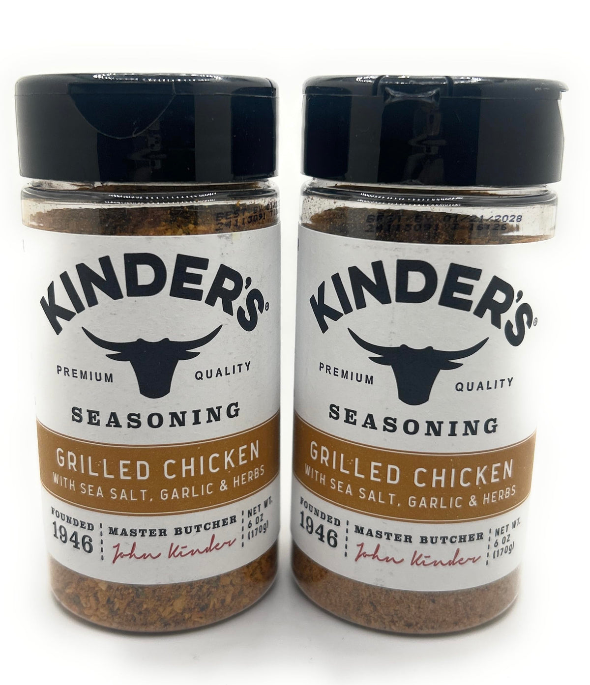 Kinders Seasonings & Rubs - 2 bottles (Grilled Chicken 6oz)