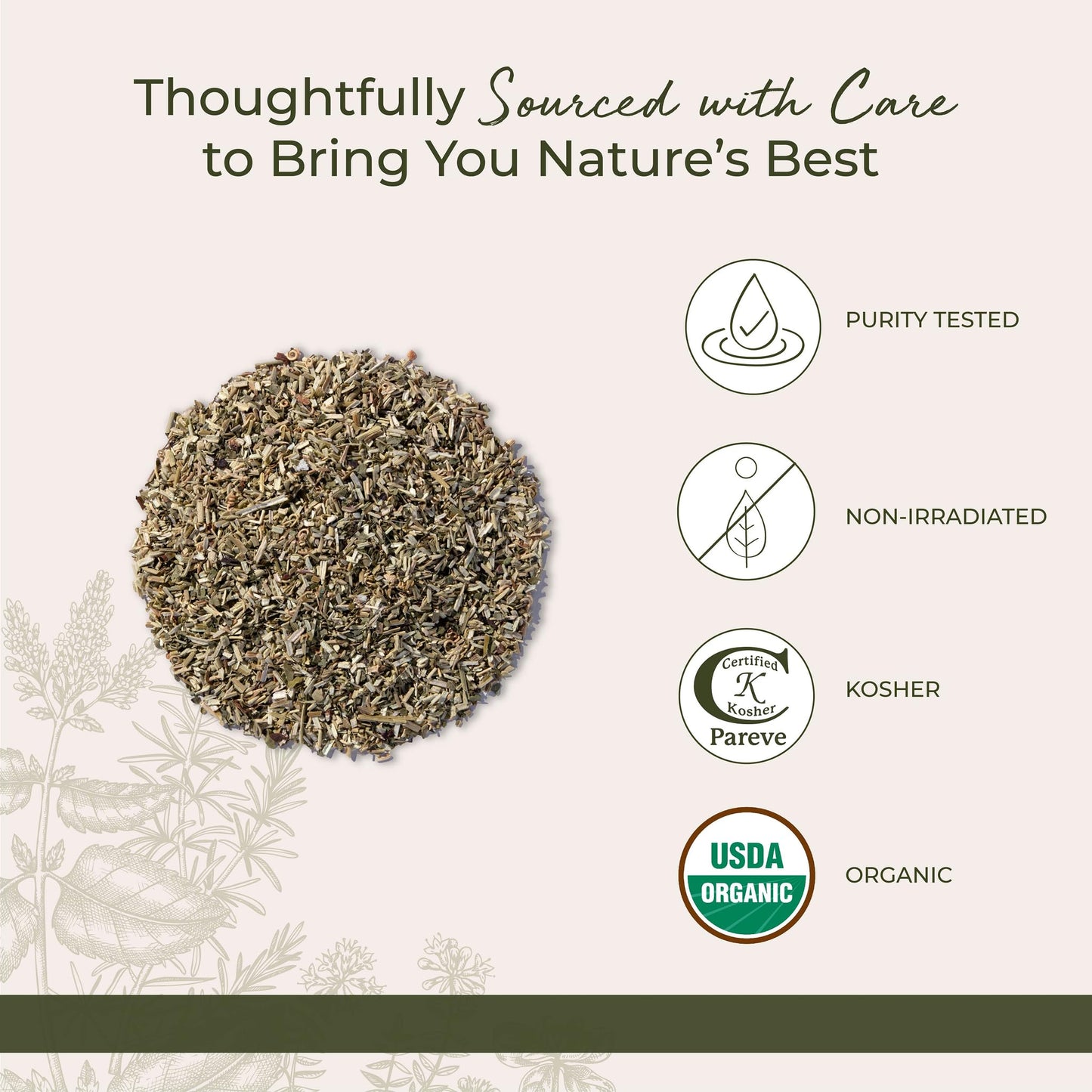 Starwest Botanicals Organic Passion Flower Herb Loose Leaf Tea - 4 Ounce Bag