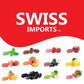 Swiss Imports Sugar Free Bonbons Hard Candy Drops, Sampler Pack Of 24 Individually Wrapped Pieces, Assortment Of Flavors That Ma