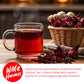 Akshit Dried Hibiscus Flowers, 7.8oz, Whole Edible Petals, Non-GMO, Caffeine-Free, Perfect for Tea, Cooking & Cocktails