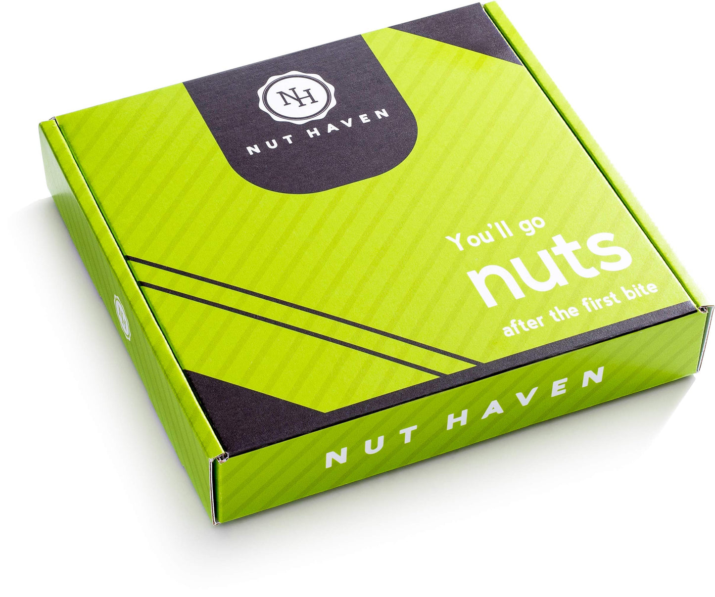 Nut Haven Thanksgiving Nuts Gift Basket - Assorted Sweet & Roasted Salted Gourmet Nuts - 1 Pound Food Gift Box for Holidays
