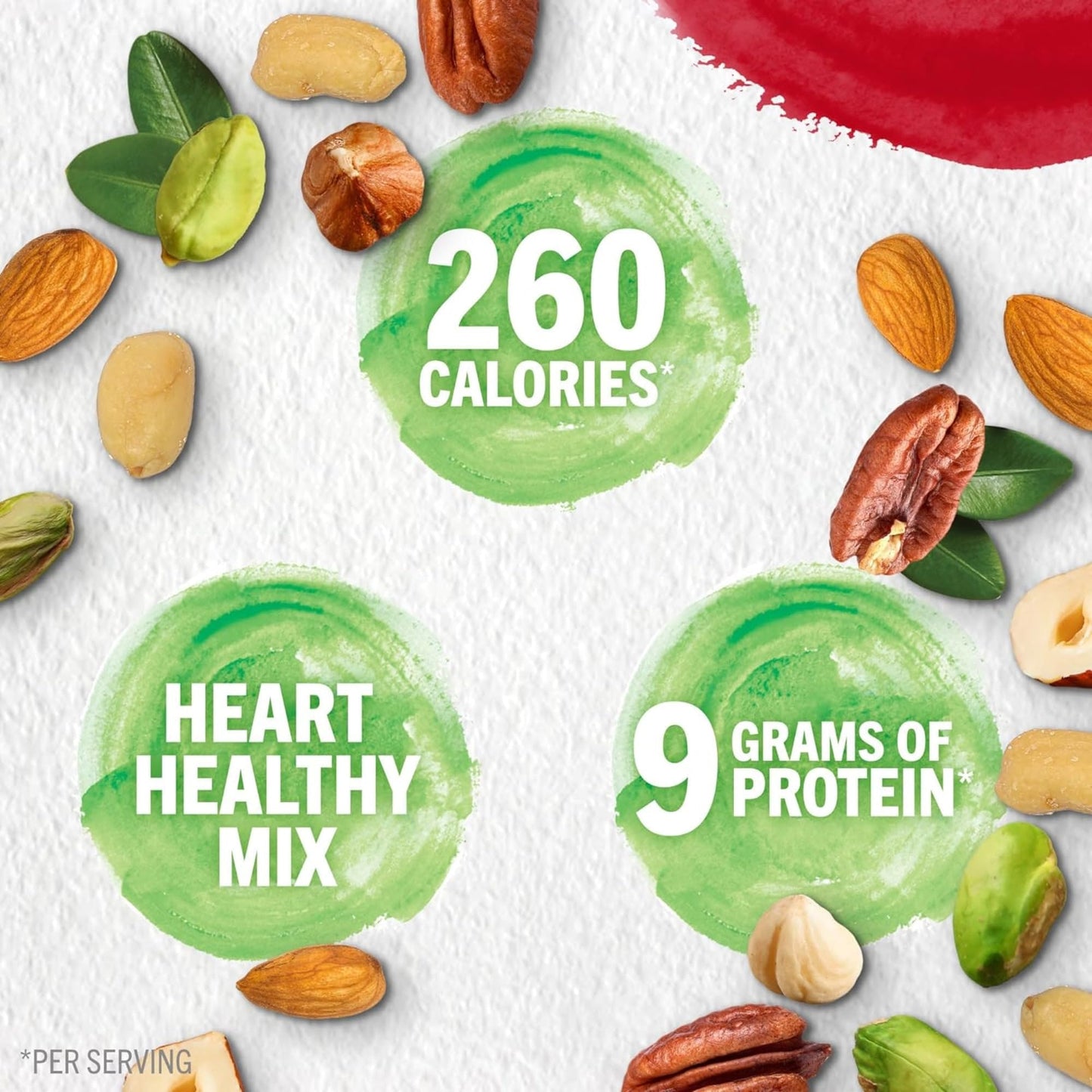 Planters Nut-Rition Heart Healthy Mix, 1.5 Oz Bags (Pack Of 12) - On-The-Go Snack, Work Snack, School Snack And Active Lifestyle