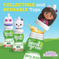 good2grow Apple Juice - 100% Fruit Juice for Kids, No Sugar Added, 6 Fl Oz Bottles, 3 Pack with Gabbys Dollhouse Character Tops