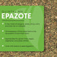 Quintal Mx Dried Epazote Leaves 2 Oz - Hojas De Epazote Cortadas - 100% Natural Epazote Herb - Epazote Tea - Seasoning And Spice