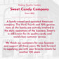 Sweet Candy Company Salt Water Taffy, Watermelon Flavor, Gluten Free, 3 lb, Individually Wrapped, Soft & Chewy Candy