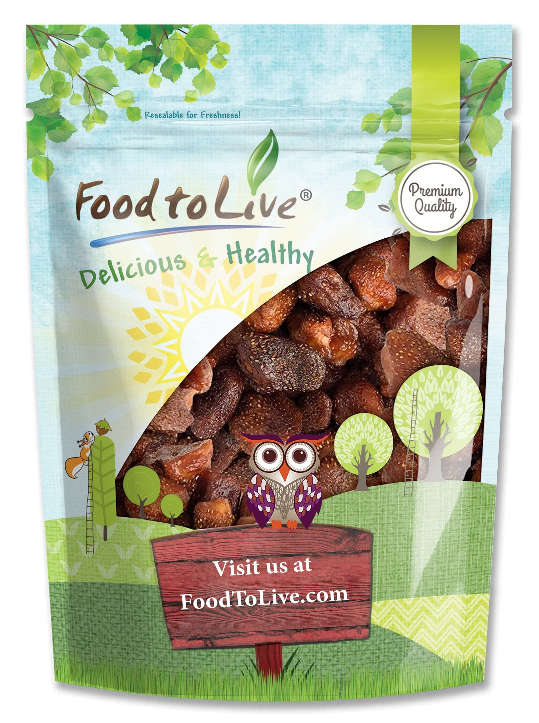 Food to Live Whole Dried Strawberries, 1 Pound - Delicious Snack, Vegan, Kosher, Sweetened, Unsulfured, Bulk, Product of the USA