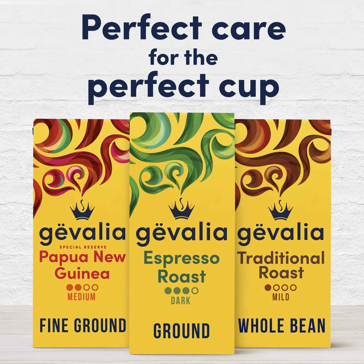 Gevalia Espresso Dark Roast Ground Coffee (12 oz Bag) (Pack of 5)