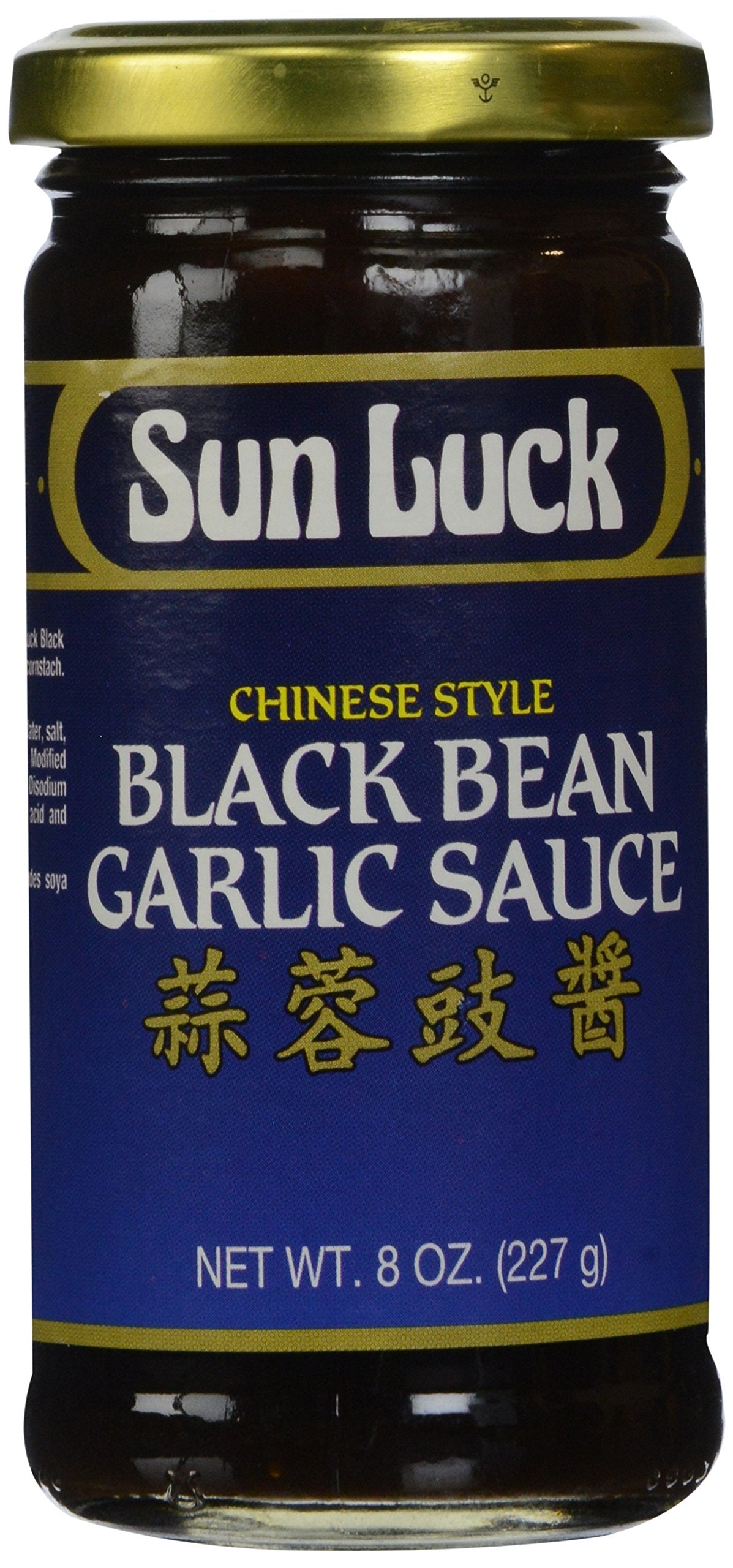 Sun Luck Black Bean Garlic Sauce, 8 oz
