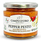 CAMPO D'ORO - Sicilian Pepper Pesto with Ricotta and Pecorino, Glass Jar 6,3 oz, Italian specialties