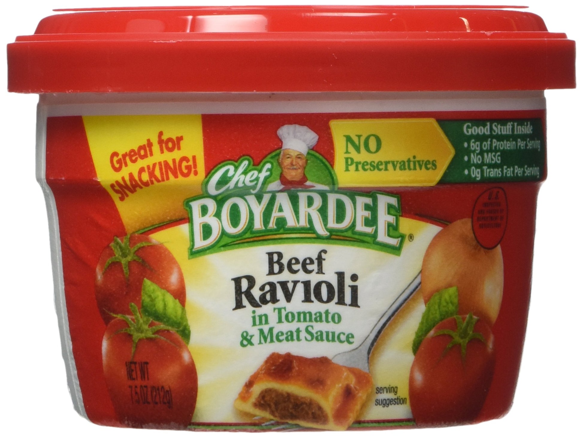 Chef Boyardee Beef Ravioli 7.5 (Pack of 6)