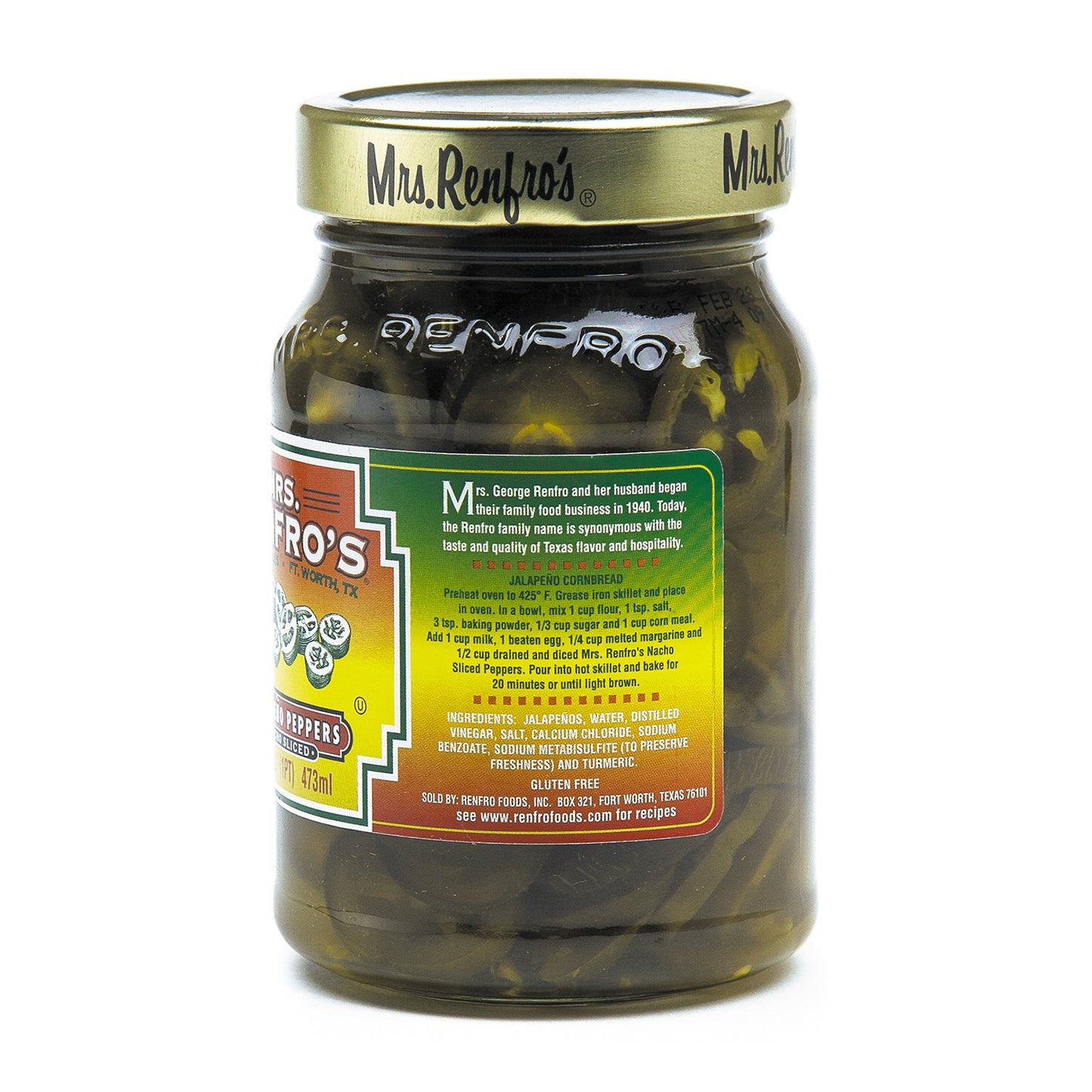 Mrs. Renfros Nacho Sliced Jalapeo Peppers Crisp (16-Oz. Jars, 4-Pack)