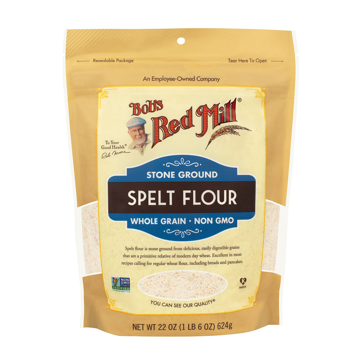 Bob'S Red Mill Spelt Flour (22 Ounce, Pack Of 3)