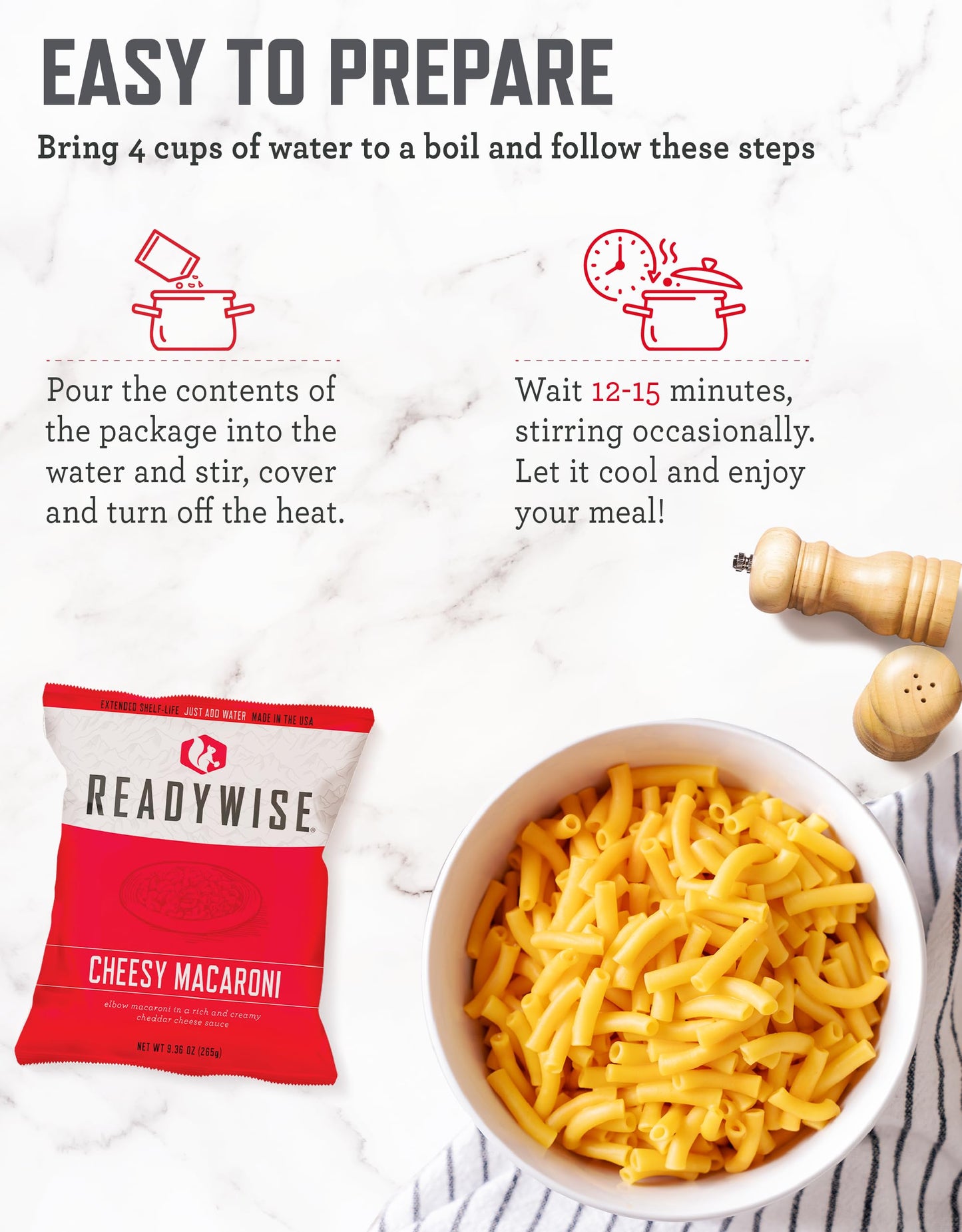 Readywise Emergency Food Supply - 4320 Servings, 36 Buckets, Freeze Dried & Dehydrated Package Of Long Term Meals, Survival Kit For Camping, Prepper Food Storage Supplies, Up To 25 Year Shelf Life