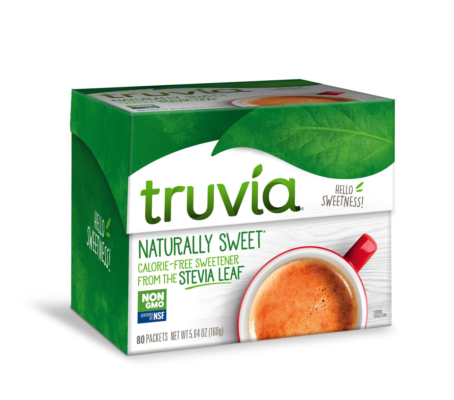 Truvia Natural Sweetener, 5.64 Oz (80 Ct)