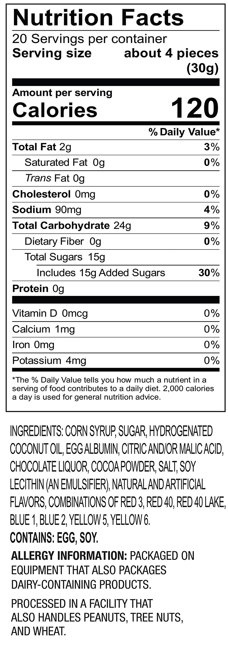 Fairtime Taffy Bulk Green Candy, Green Apple Flavor, 21 Ounce Tub, Individually Wrapped, Kosher