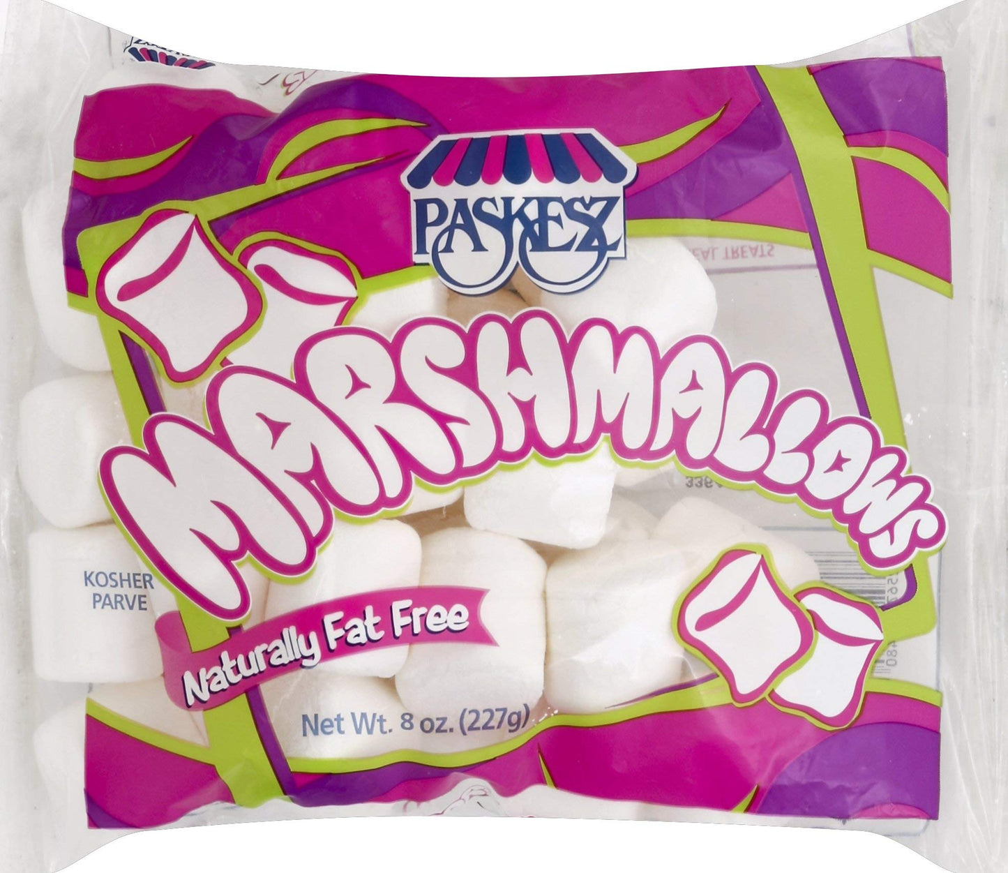 Paskesz Marshmallow Fat Free, 8 Oz
