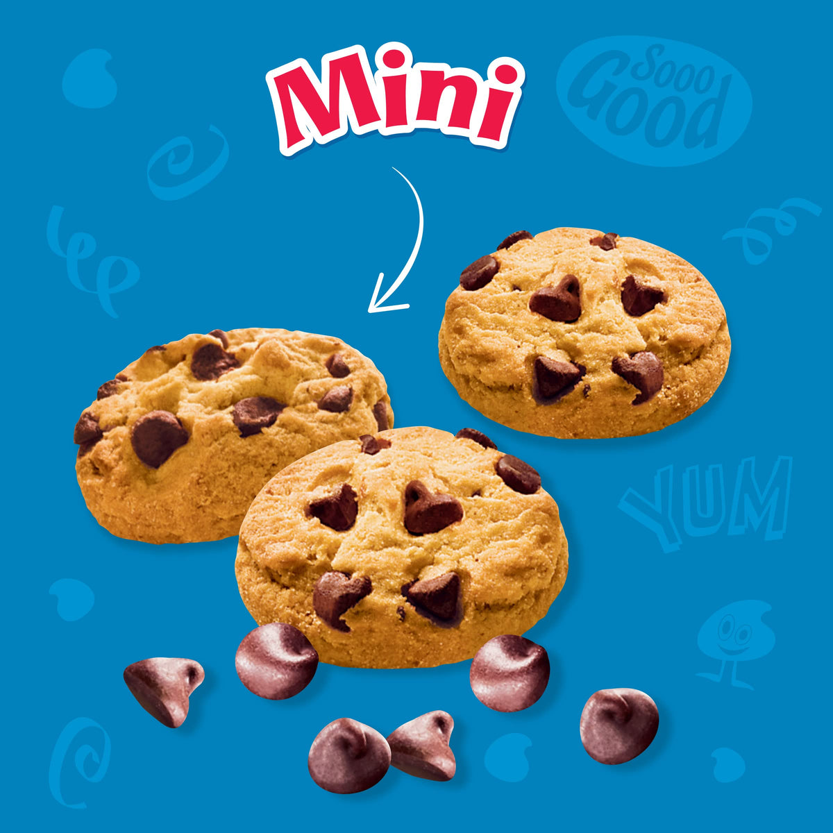 Chips Ahoy! Mini Original Chocolate Chip Cookies, 12 - 3 Oz Big Bags