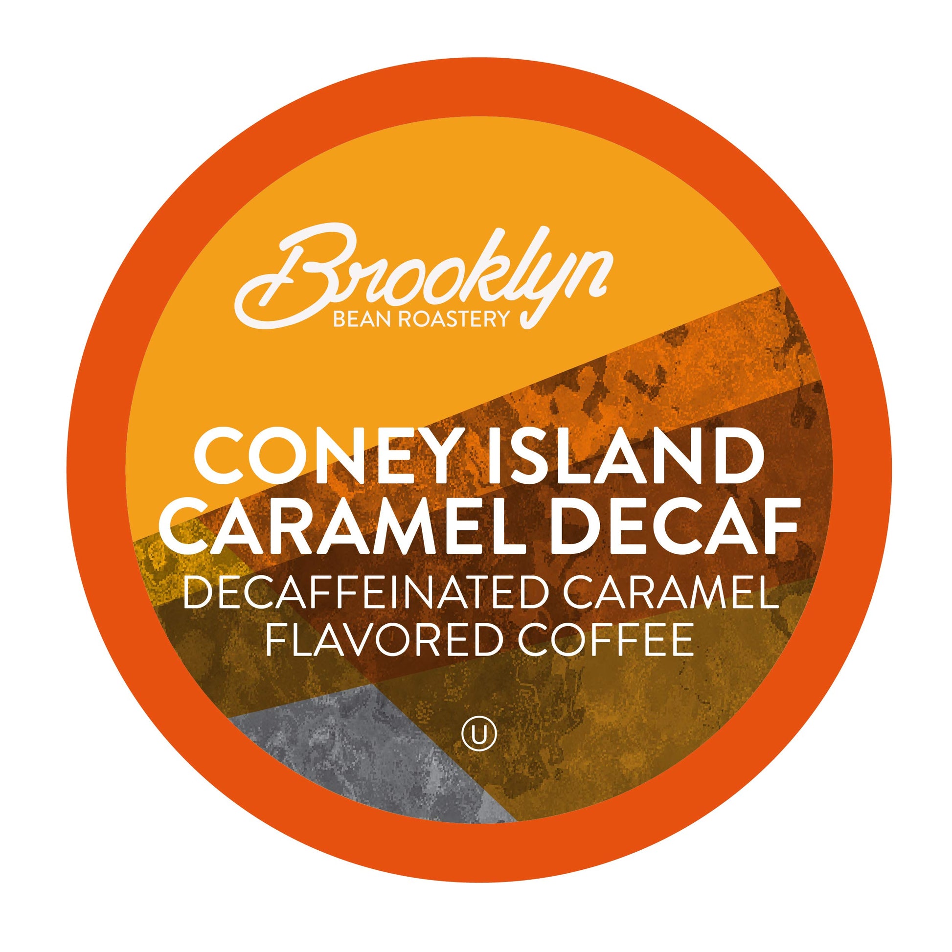 Brooklyn Beans Coffee Pods  Coney Island Caramel Decaf - Compatible with Keurig K Cup malt-inspired Including 2.0 Machines  40 Count  Creamy Caramel Flavor