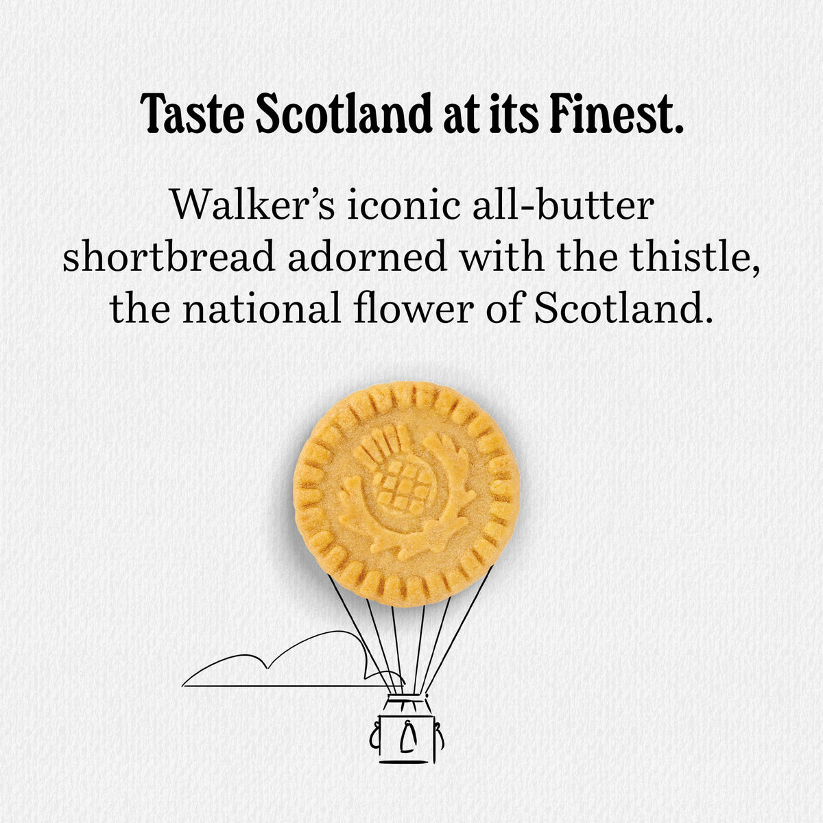 Walkers All-Butter Shortbread Rounds, Snack Pack of 22, 1.2 Oz, Model 1148D
