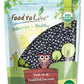 Food To Live - Organic Black Beans, 3 Pounds Non-Gmo, Whole Dried Beans, Sproutable, Vegan, Kosher, Bulk. Great Source Of Plant Based Protein, Fiber. Great For Bean Soup, Salads, Chili.