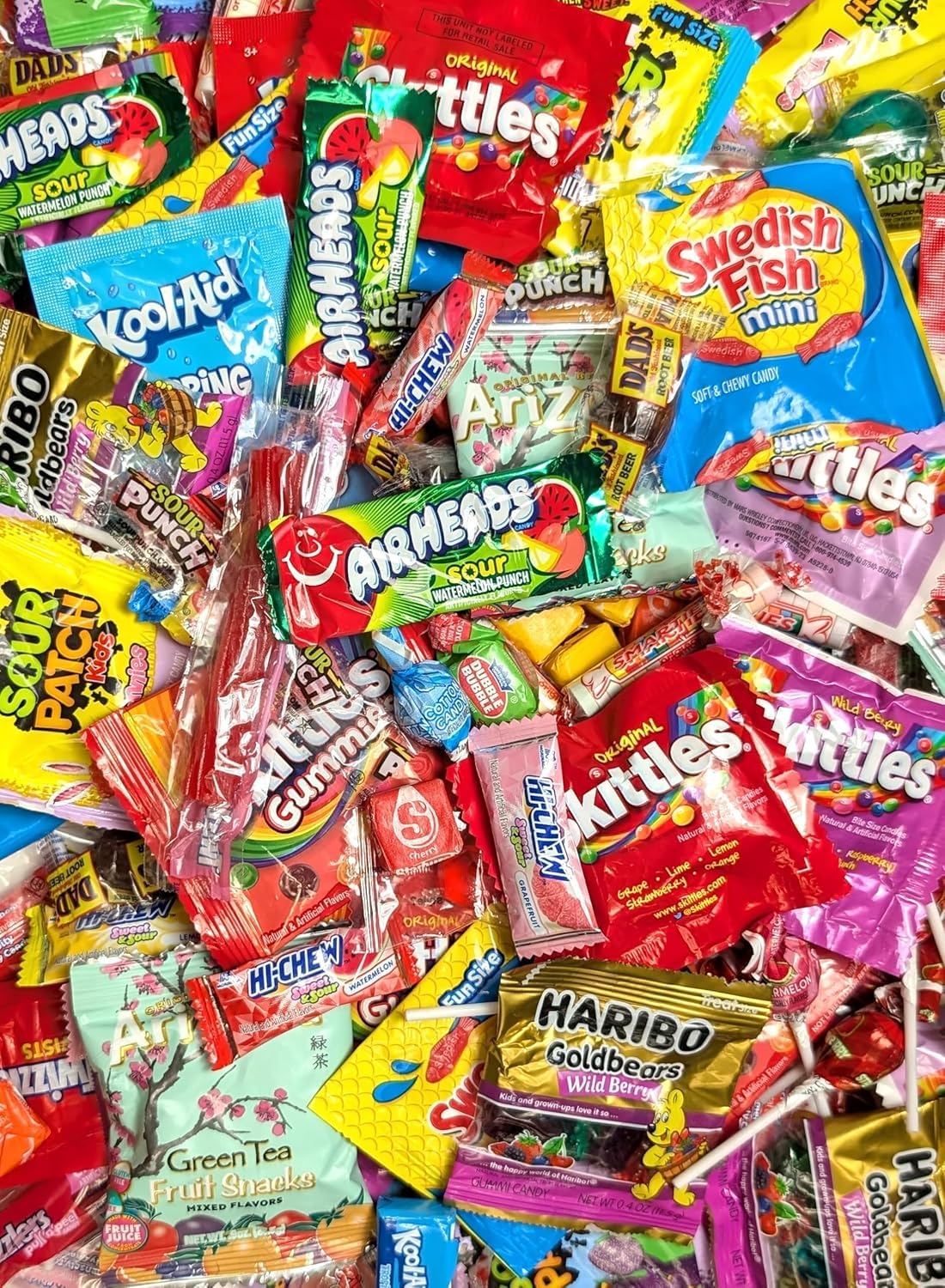 Candy Variety Pack - Assorted Candy Party Mix - 4 LB Bag - Sweets Assortment - Bulk Individually Wrapped - Pinata Candies - Mixe