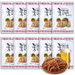 CUTIE MANGO Dried Squid Snacks, Grilled Sliced Butter, 15g x 10 Packs (Total 5.2oz), Korean Flavor, Chewy Treats, K-F