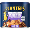 Planters Roasted Unsalted Mixed Nuts, 10.3 Oz Canister