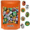 Fruidles Halloween Tricky Treat Master Bag, Trick-Or-Treat Party Bag Fillers, Individually Wrapped in Multi-color Design Foils, 