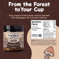 Melting Forest Mushroom Coffee  with 7 Functional Mushrooms  Cacao  Rhodiola  L-Theanine  Reishi & Lions Mane  Stress Relieving  Focus  Cognitive Function & Mental Clarity (30 Servings)