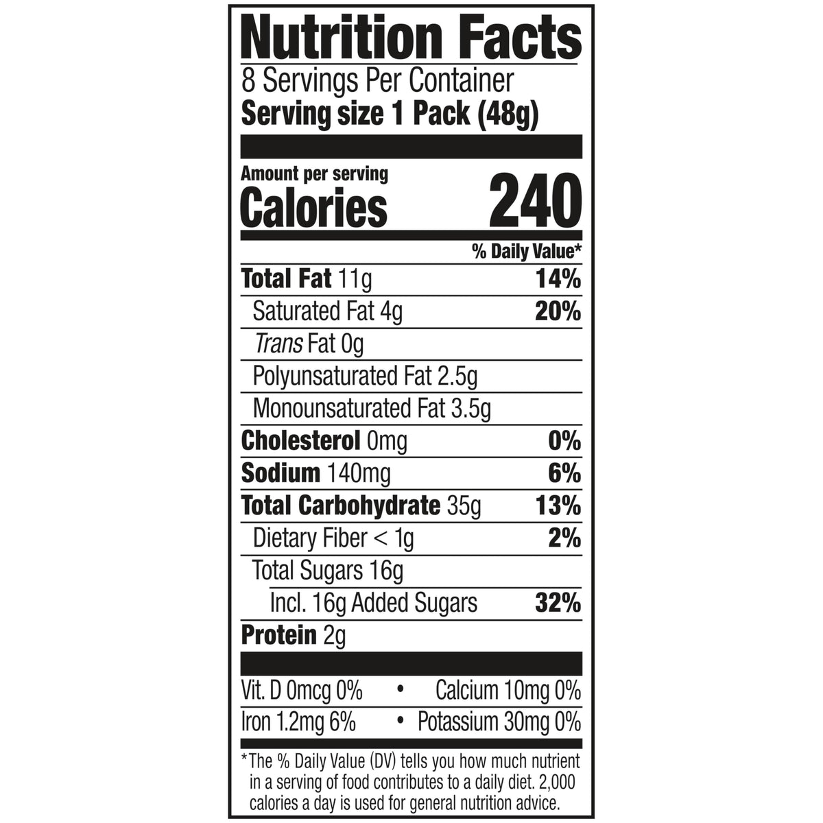 Lance Sandwich Cookies, Nekot Lemon Creme, 8 Individually Wrapped Packs, 6 Sandwiches Each