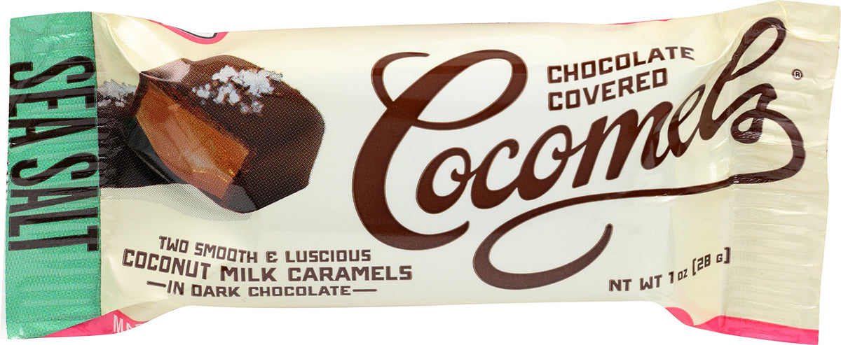 Cocomels, Coconut Milk Caramels, Sea Salt, 1 oz